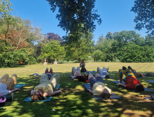 Yoga & Brunch in Quex Gardens